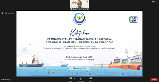 Webinar Ikatan Sarjana Perikanan Indonesia ( Ispikani ) – 9 September 2022