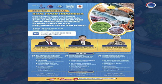 Seminar Nasional Blue Food Indonesia – 10 November 2022