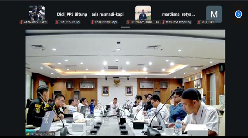 Rapat Pembahasan Hasil Inventarisasi Informasi Laporan Greepeace – 27 April 2026