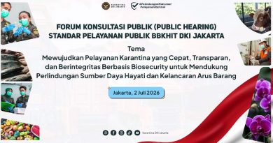 Public Hearing Standar Pelayanan Publik Badan Karantina Indonesia – 2 Juli 2026