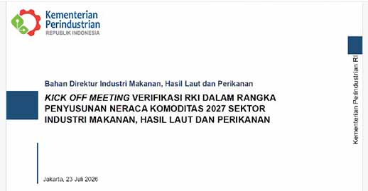Kick Off Meeting Verifikasi Rencana Kebutuhan Impor – 23 Juli 2026