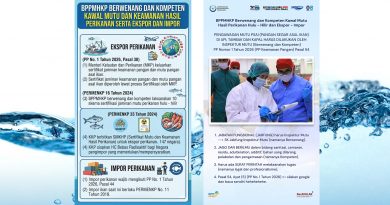 BPPMHKP Berwenang dan Kompeten Kawal Mutu Hasil Perikanan Hulu – Hilir dan Ekspor – Impor